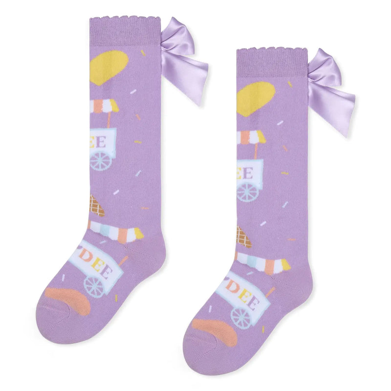 A Dee Sandra Knee Socks