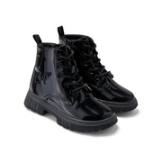 A Dee girl's black selene boots - 266101.