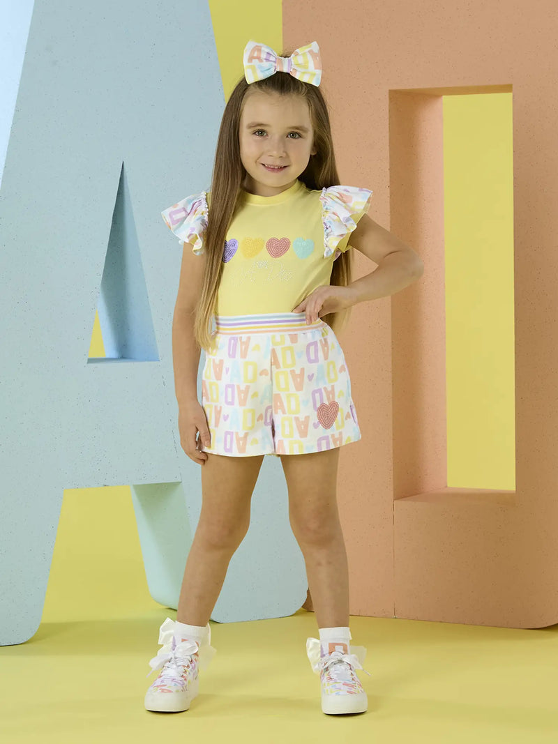 A Dee Sienna Shorts Set