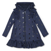 A Dee dark navy stella raincoat - 256203.