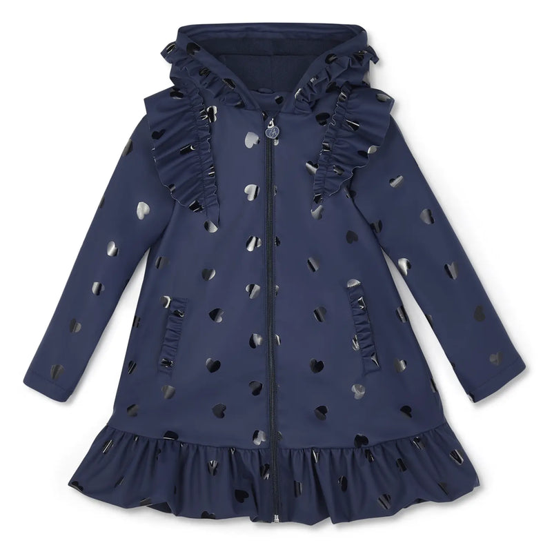 A Dee dark navy stella raincoat - 256203.