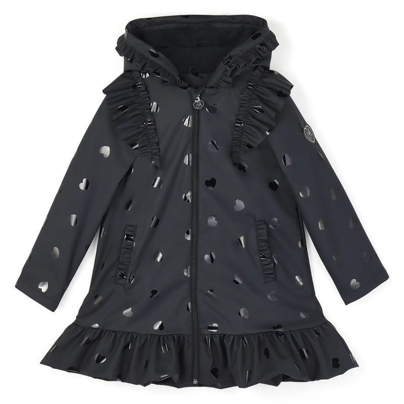 A Dee black stella raincoat - 256203.