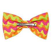 Back of the A Dee girl's tasha hair bow.