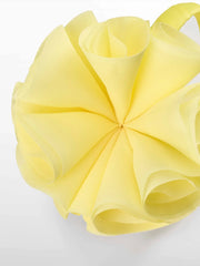 Closer look at the Abel and Lula flower headband.