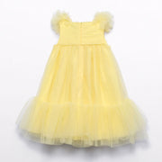 Back of the Abel and Lula tulle dress.