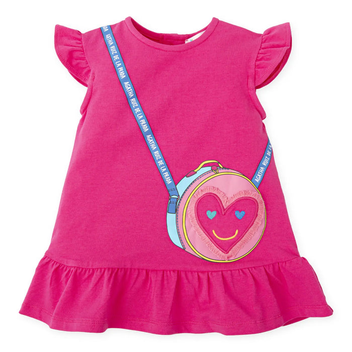 Agatha Ruiz de la Prada pink daffoldil dress - 8205.