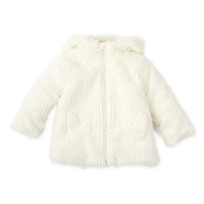 Agatha Ruiz de la Prada white faux fur coat - 9721.