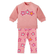 Agatha Ruiz de la Prada girl's flower leggings set - 8729.