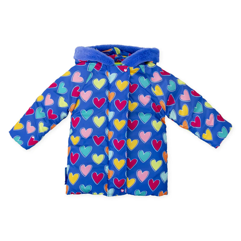 Agatha Ruiz de la Prada heart print coat - 8550.