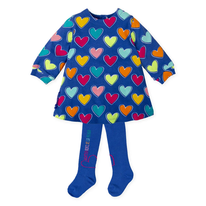 Agatha Ruiz de la Prada heart print dress - 8291.