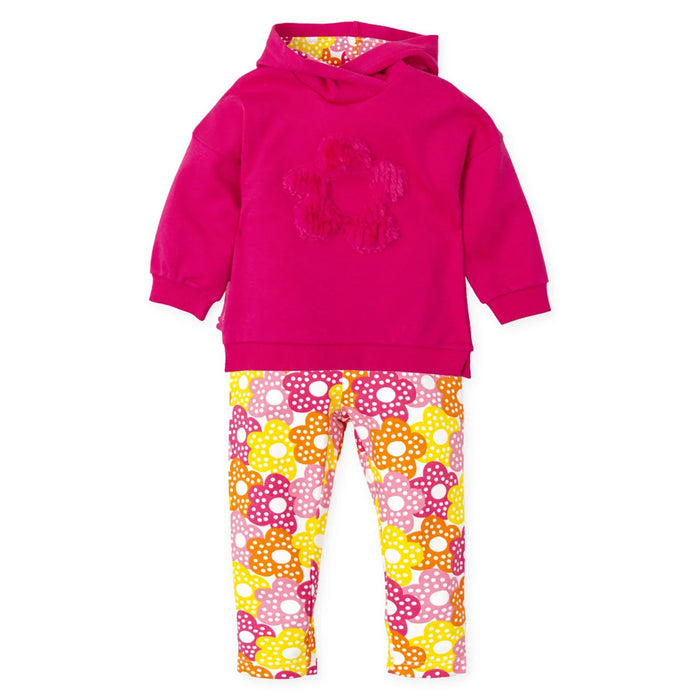 Agatha Ruiz de la Prada pink hoodie & leggings - 9782.