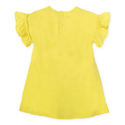 Back of the Agatha Ruiz de la Prada yellow margarita dress.