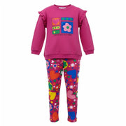 Agatha Ruiz de la Prada patterned leggings set - 8727.