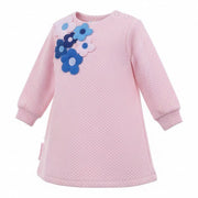 Closer look at the Agatha Ruiz de la Prada quilted dress.