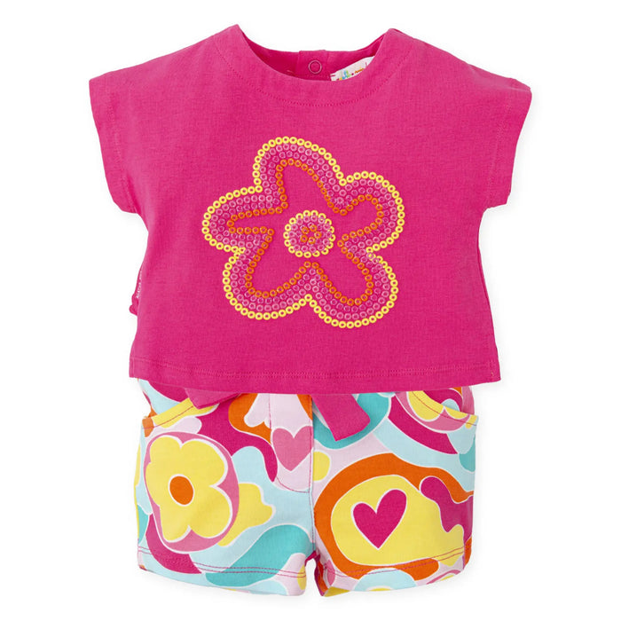 Agatha Ruiz de la Prada ginger shorts set - 8702.