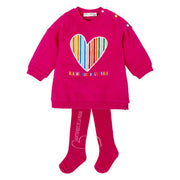 Agatha Ruiz de la Prada girl's sweatshirt dress - 8282.
