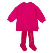 Back of the Agatha Ruiz de la Prada sweatshirt dress.