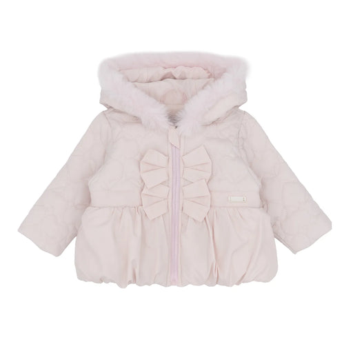Amore girl's pink bow jacket - am0112.