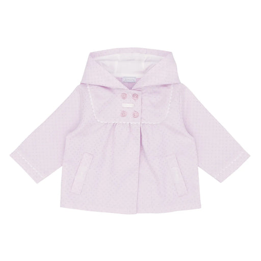 Amore baby girl's classic dot jacket - am0090.