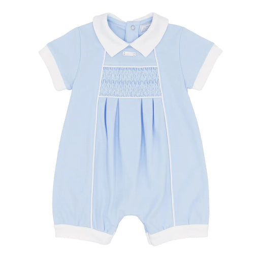 Amore baby boy's smocked romper - am0041.