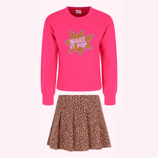 B.Nosy girl's rikky skirt set - y608-5355.