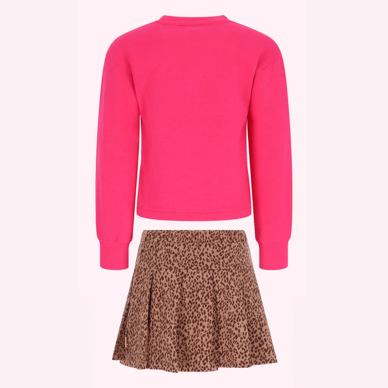 Back of the B.Nosy rikky skirt set.