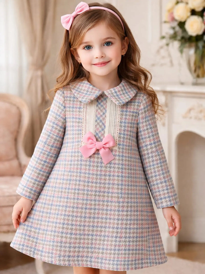 Smiling Girl modelling the Basmarti selene dress.