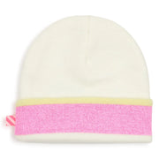 Rear view of the Billieblush beanie.