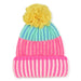 Back view of the Billieblush bobble hat.
