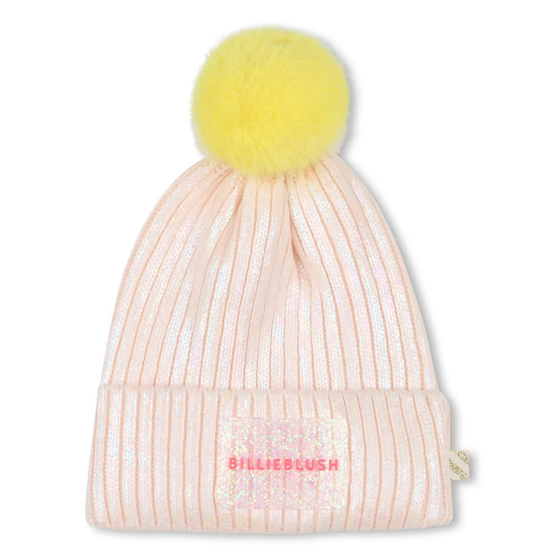 Billieblush girl's bobble hat - u21509.