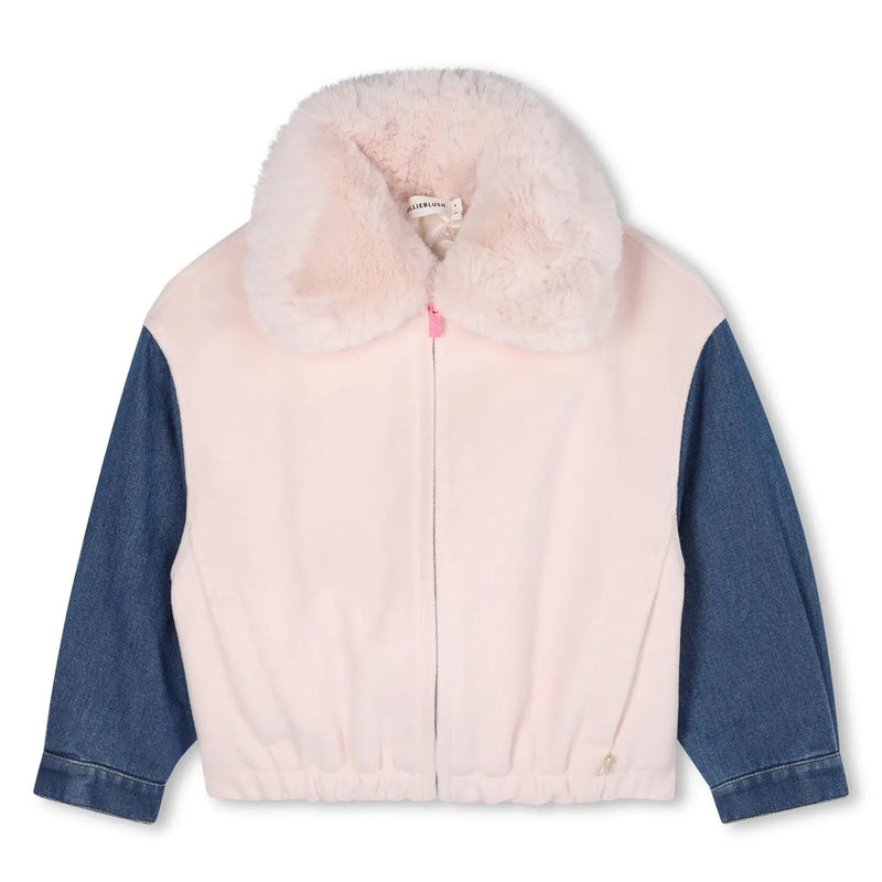Billieblush girl's colourblock jacket - u21599.