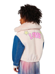 Back of the Billieblush colourblock jacket.