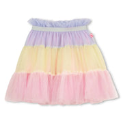 Billieblush girl's colourblock tulle skirt - u21861.