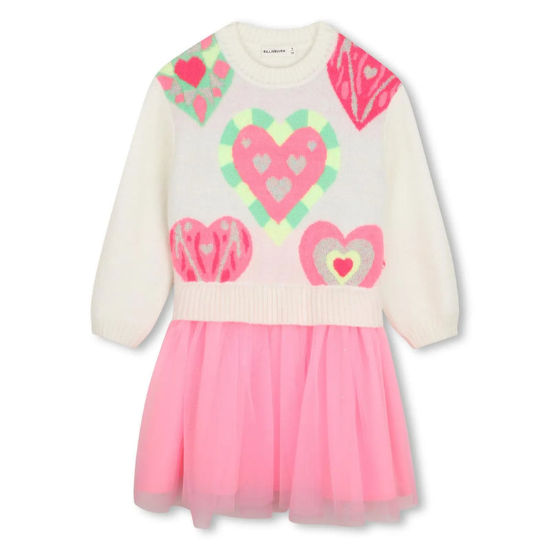 Billieblush girl's combined dress - u22347.