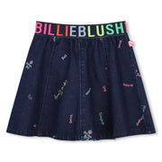 Billieblush denim skirt - u22361.
