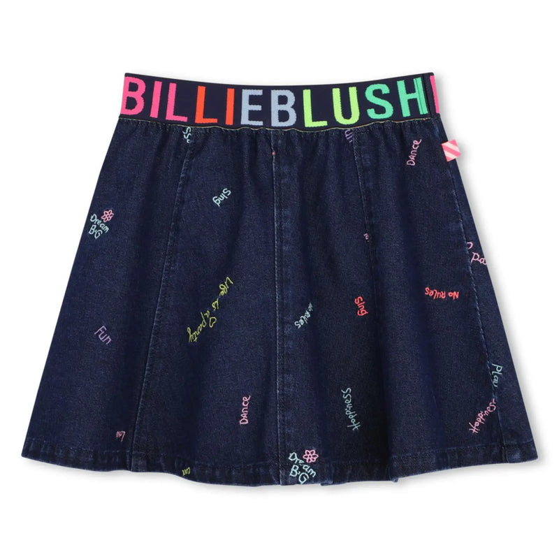 Billieblush denim skirt - u22361.