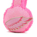 Billieblush pink ear muffs with pegasus wings on the side.