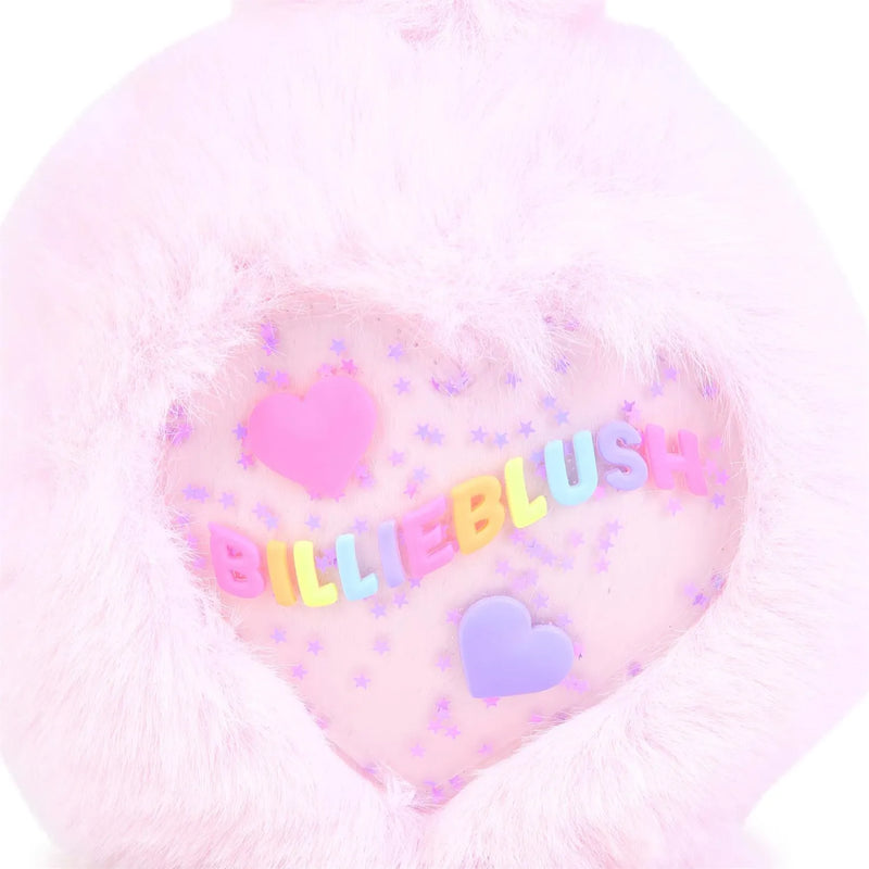 Closer look at the Billieblush faux fur ear muffs.