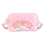 Billieblush pink faux fur handbag - u21543.