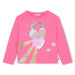 Billieblush pink heart logo t-shirt - u20487.
