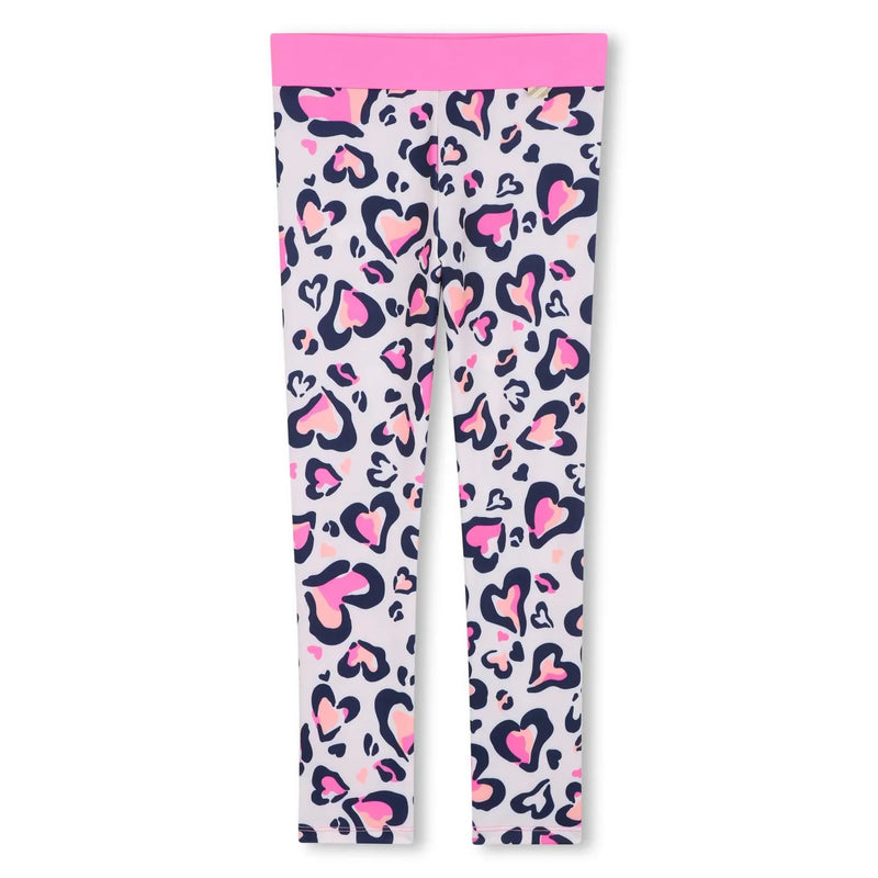 Billieblush heart print leggings - u21334.