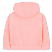 Rear view of the Billieblush hoodie.