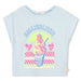 Billieblush blue ice cream t-shirt - u20954.