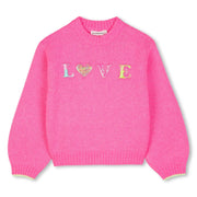 Billieblush pink jumper - u22467.