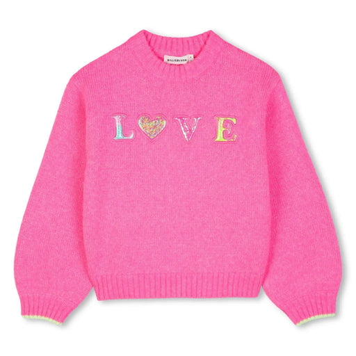 Billieblush pink jumper - u22467.