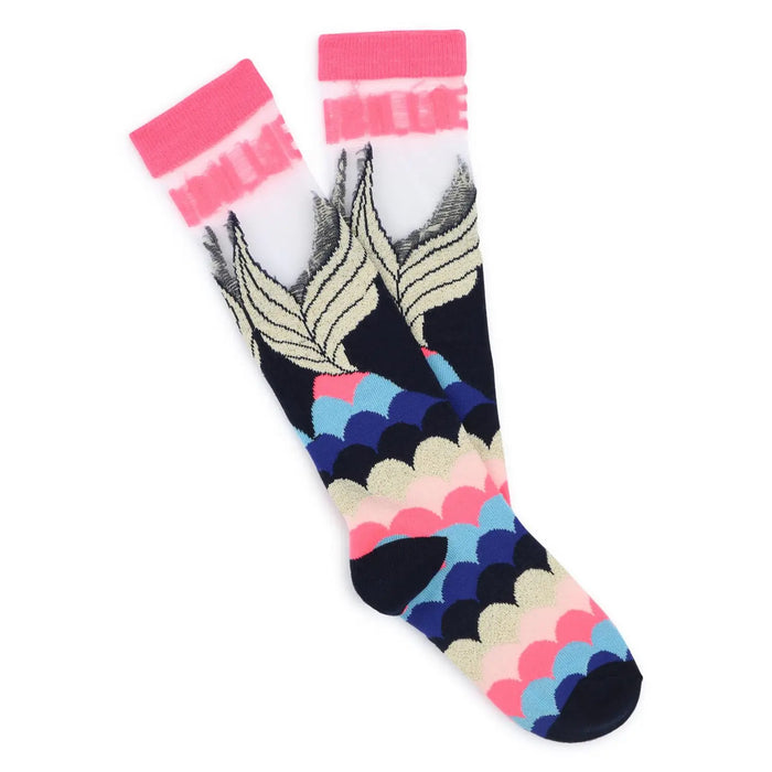 Billieblush Mermaid Knee Socks