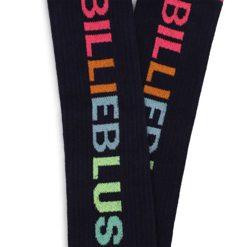 Closer view of the Billieblush knee socks.