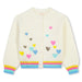 Billieblush cream knitted cardigan - u20633.
