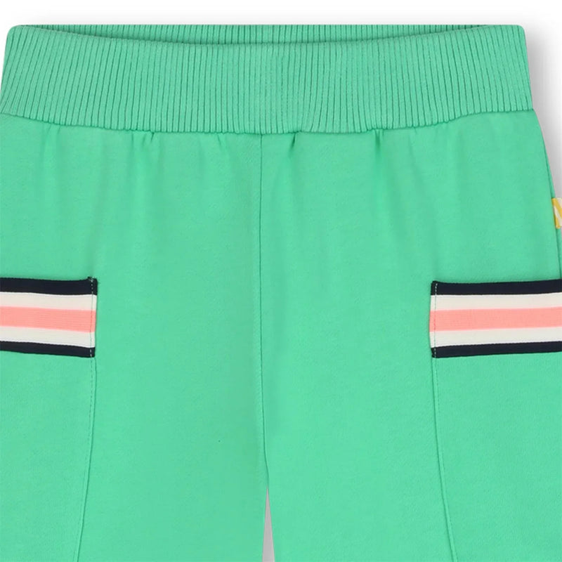 Closer view of the Billieblush track bottoms.