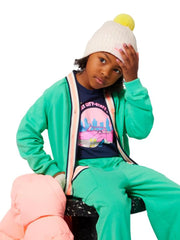 Girl wearing the Billieblush long sleeve t-shirt.